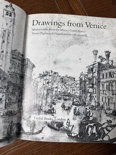 DRAWINGS FROM VENICE, Giandomenico Romanelli & Terisio Pignatti HC/DJ - Picture 5 of 7