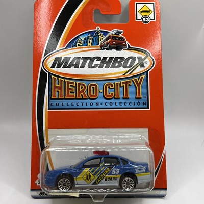 2003 Matchbox Hero-City Chevrolet Impala Police # 53 "Crossing Guard" (45)