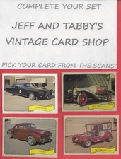 1975 Fleer Kustom cars series 2 stickers /SEE DROP DOWN MENU 4 STICKER U RECEIVE