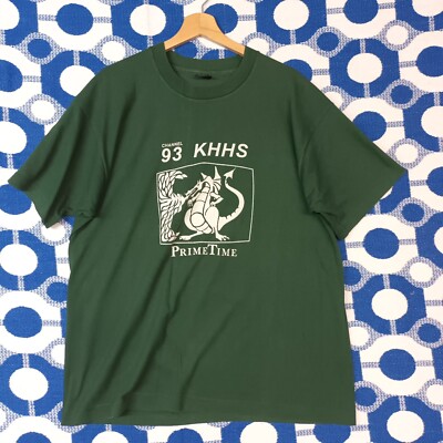 CHANNEL 93 KHHS PRIME TIME XL T-SHIRT BEST FRUIT OF THE LOOM MADE IN USA DDR D&D