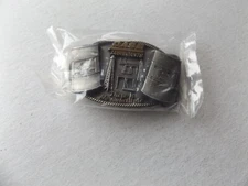 Case IH Lubricants Engine Oil Derrick Barrel Pewter Belt Buckle 957 / 1000