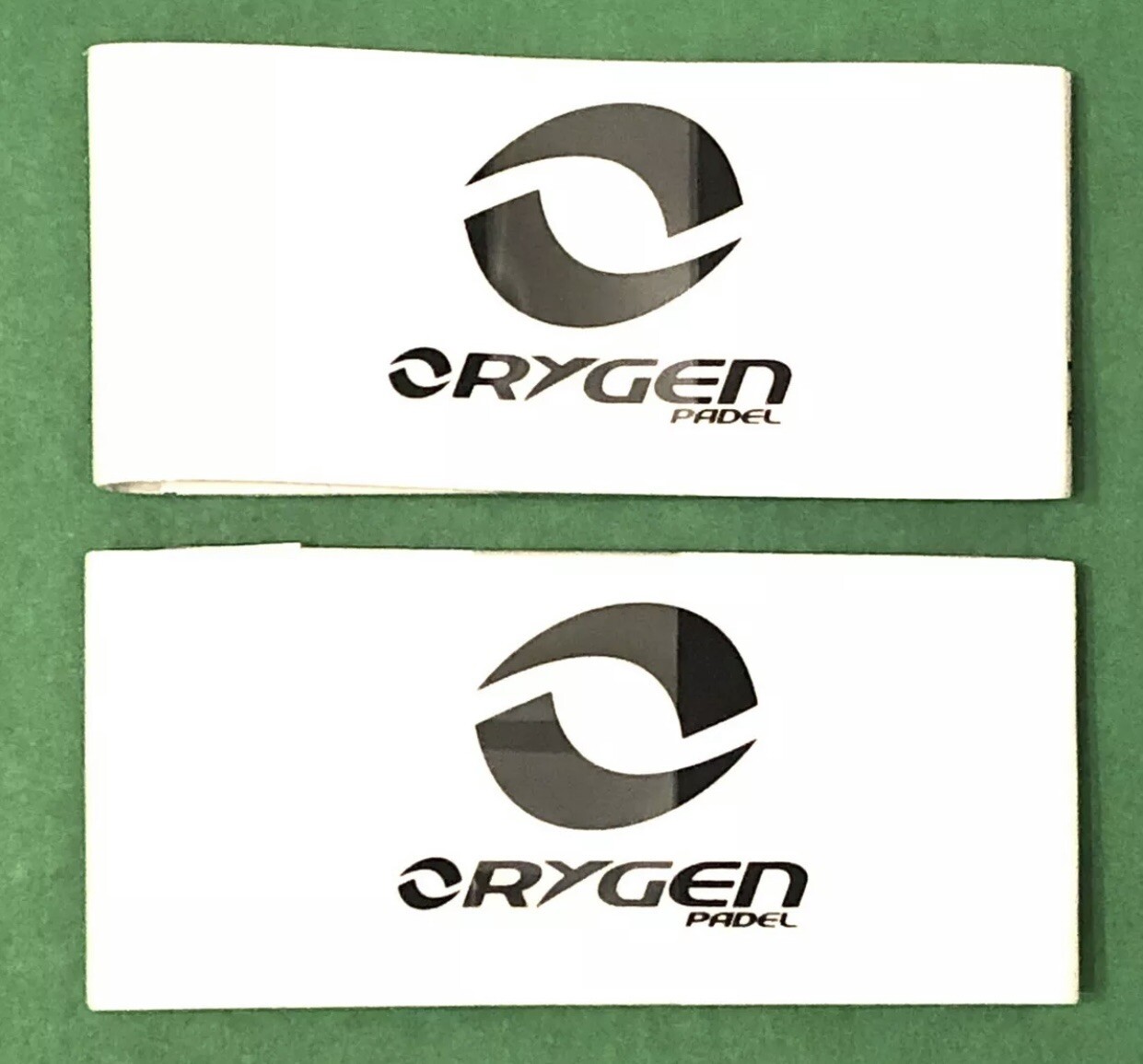 2 PROTECTORES PARA PALA DE PADEL DE COLOR TRANSPARENTE PROTECTOR ORYGEN