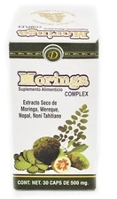 Moringa con wereque nopal noni 30 capsulas