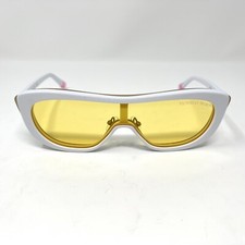 Victoria's Secret VS0011 25G 128-14Solid White And Gold Women's Sunglasses