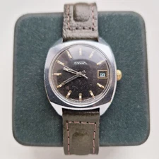 Raketa Dual Calendar White dial USSR Soviet Watch Caliber 2614.H 19 jewels