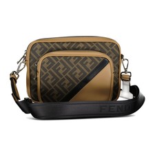 Fendi 'camera Case Duo' Tobacco Brown