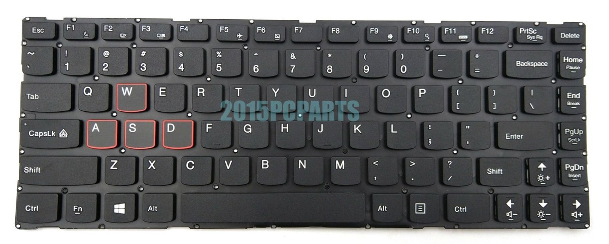 New Black Lenovo Ideaod Y700-14 Y700-14ISK 80NU Keyboard US | eBay