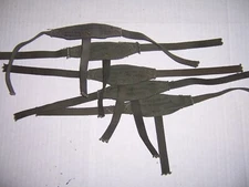 5 pieces VIETNAM WAR 1970 US MILITARY M-1 HELMET LINER NECK BAND unused