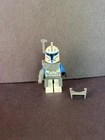LEGO Star Wars Captain Rex Phase 1 Minifigure 2008 #sw0314 Missing 1 Blaster
