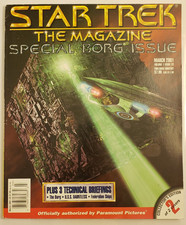 Star Trek The Magazine #23 March 2001 Special Borg Issue Cover 2