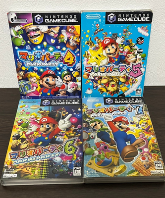 Mario Party 4 5 6 7 set Nintendo Gamecube Japanese ver Tested | eBay