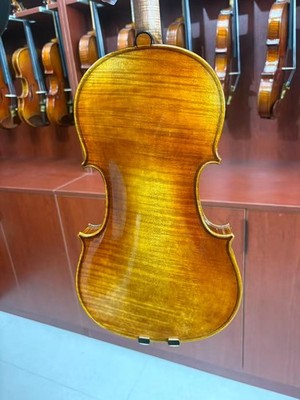 SurpassMusic aged wood professional handmade one piece back 4/4 violin