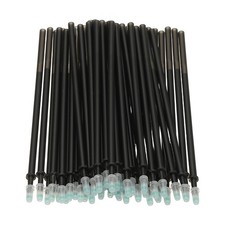 48Pcs Erasable Gel Pens Refills, 0.5mm Heat Erasable Pens Refills, Black Ink