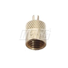 MARS 65409 Cap 1/4" Brass Male Flared Connection Core Wrench O-ring Seal