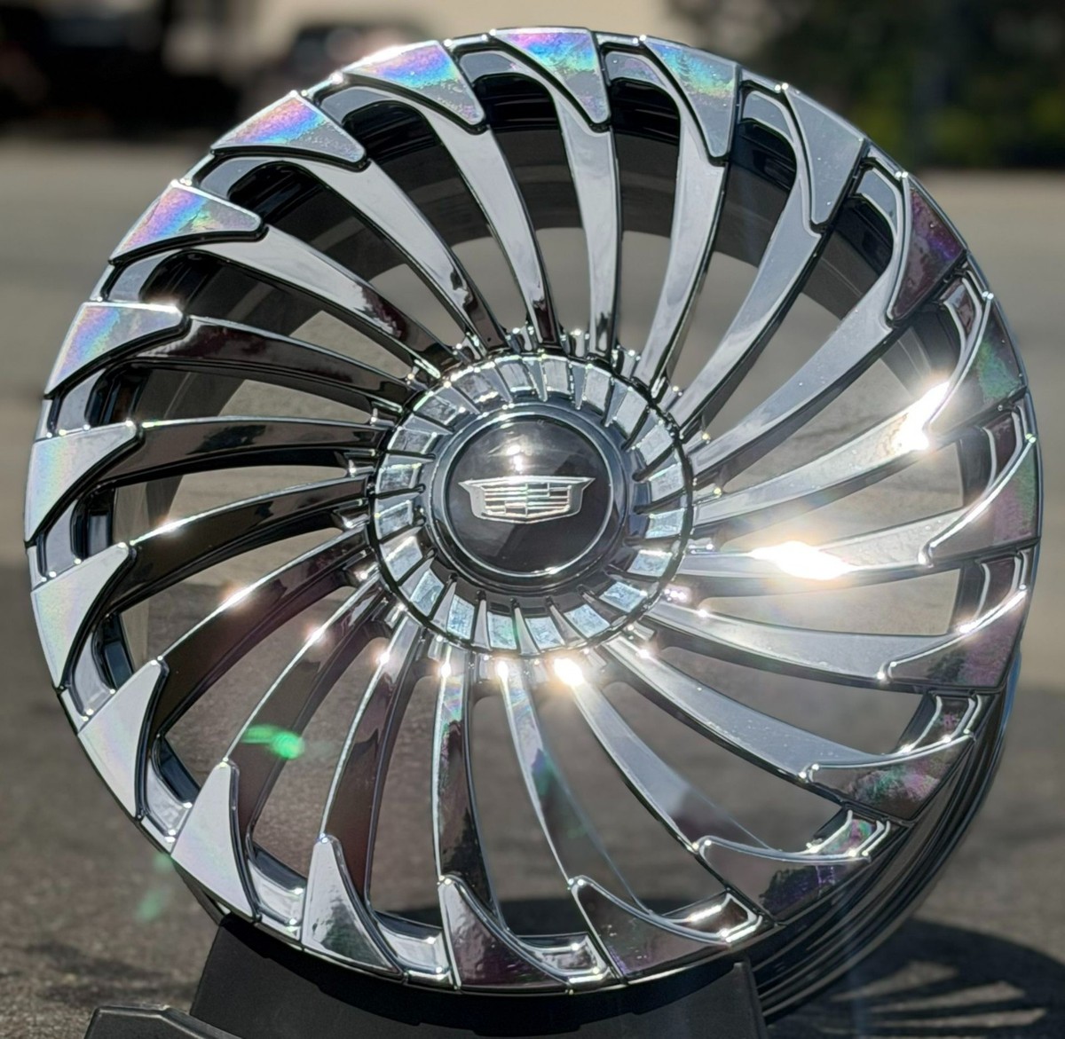 20” inch Chrome Twisted Wheels Cadillac CT6 5X120 ATS XTS with