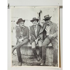 Original 70's Poster as Butch Cassidy in Sundance Kid - a legend