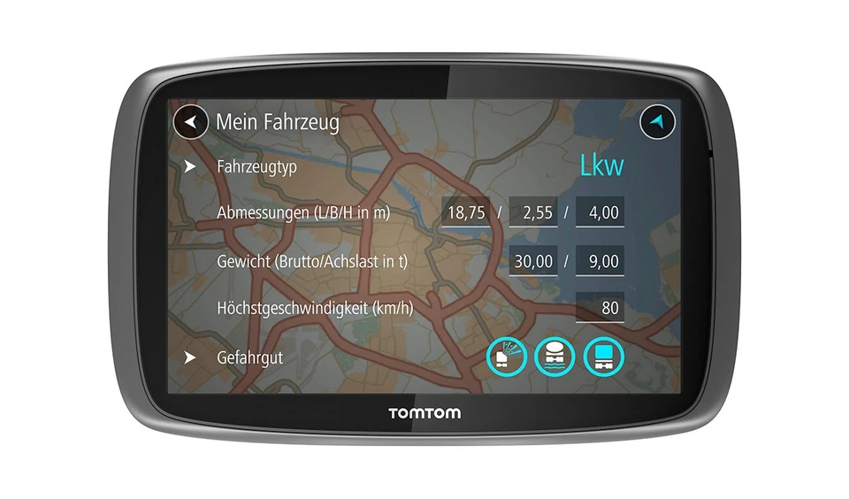 TomTom Trucker 6000 LE LKW Navi mit SIM-Karte - wie GO Professional 6250 - Bild 2 von 4