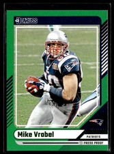 2024 Panini Donruss Football Press Proof Green #97 Mike Vrabel