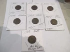 7 Different Indian Head Pennies Starting 1881