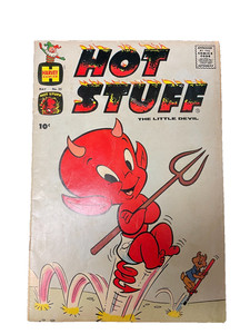 T-shirt Vintage Y2K Hot Stuff – Taille L – Licence Officielle Harvey Comics – Années 2000