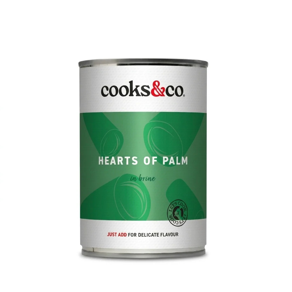 Cooks & Co Hearts Of Palm 400g Ecuadorian Premium Vegetable
