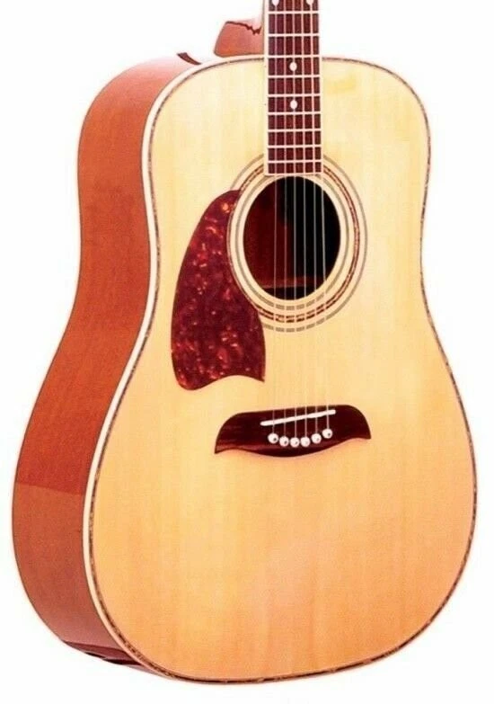 Oscar Schmidt OG2 Dreadnought Left-Handed Acoustic Guitar Natural - OG2NLH - Image 2 of 3