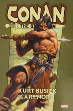 CONAN THE BARBARIAN BY KURT BUSIEK OMNIBUS BY Marvel Various HARDCOVER