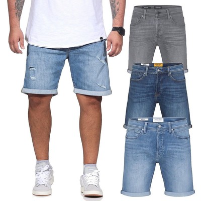 JACK & JONES Herren Shorts Jeansshorts Kurze Hose Rick S M L XL XXL