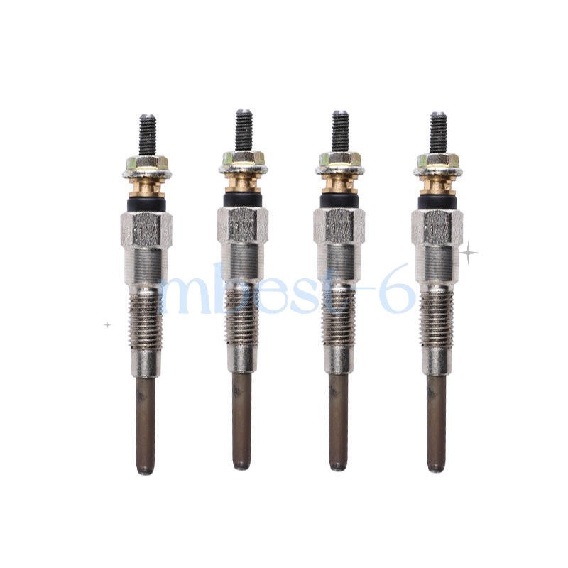 4 Glow Plugs 16851-65510 16851-65512 16854-65512 For Kubota D1205 D1305 V1505