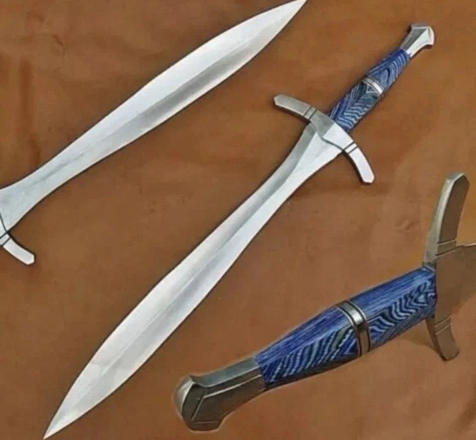 Custom Handmade Ancient Greek Xiphos Sword | Carbon Steel Blade | Hunting Sword