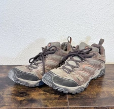 Merrell Moab Ventilator Hiking Shoes Mens Size 11.5  Bitter Choco Brown Vibram