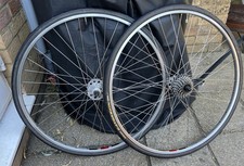 Rare 80s - 90s Mavic SSC Special Service Des Courses 700c Campag Hubs Wheels Tub