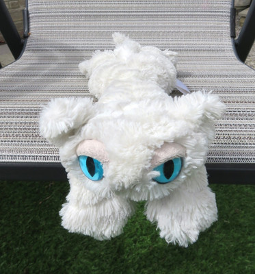 MANHATTAN TOY COMPANY SNOWY LAVISH LANKY GREY WHITE CAT FLOPPY STOFFTIER SELTEN