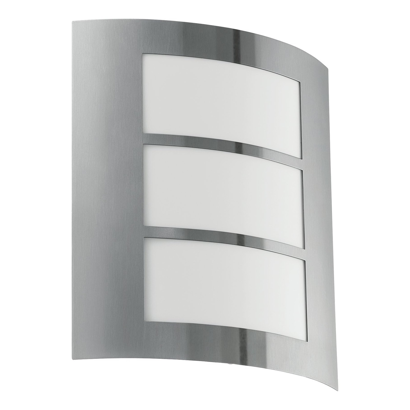 Applique murale extérieure City design moderne en acier inox premium IP44