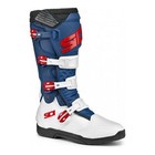 Sidi X-Power SC CE Motorcycle Motorbike Boots White / Navy / Red