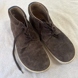 Birkenstock Men\'s Dark Brown Suede Chukka Boots Size 9 Uppsala Mid Suede Leather in Color Dark Tea | BIRKENSTOCK US main image 3
