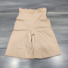 SPANX Power Series Shorts High Waist Sculpting Mid Thight 2744 Medium Nude