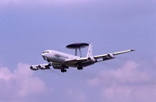 Kodachrome Slide LX-N90444 E-3A Sentry NATO Fairford 2002 (C24)