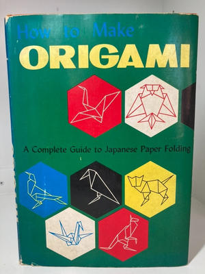 #ad RARE 1959 How to Make Origami Iaso Honda 1st American Ed w 16 Paper Samples DJ $265.50