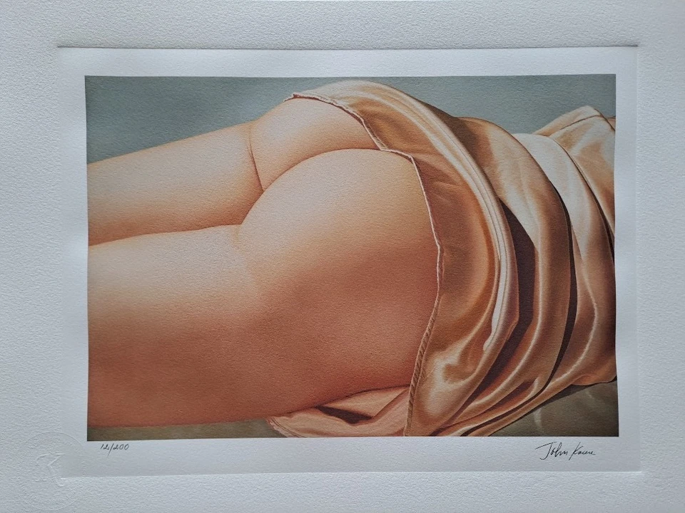 Litografía coleccionable firmada por John Kacere - Beth Foto 3 de 4