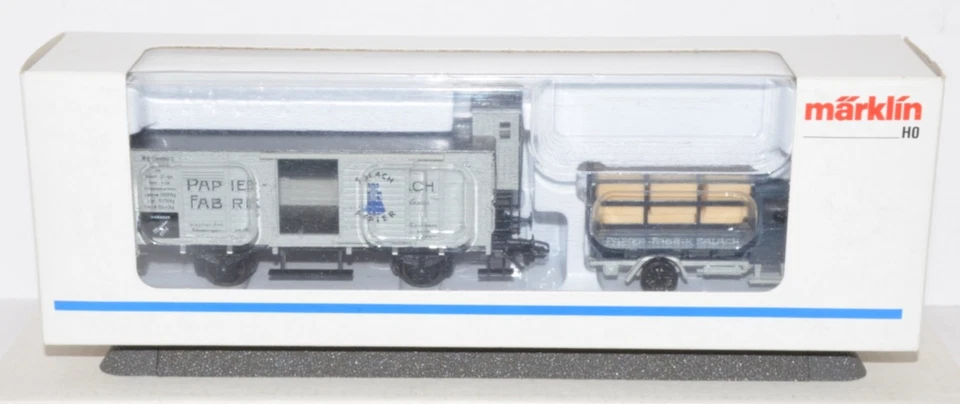 Juego de coches de museo a escala HO Marklin 1996 con camión de metal PAPIER-FABRIK SALACH Foto 4 de 4
