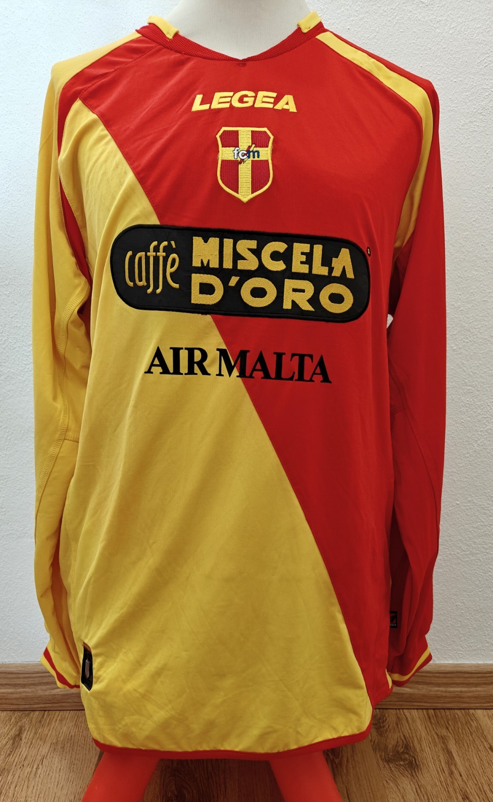 Maglia Messina Match Worn Shirt 2005 2006 Muslimovic Calcio Serie A Football