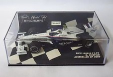 1/43 BMW Sauber F1.09 N. Heidfeld AUSTRALIAN GP 2009 #6 White x Navy Diecast