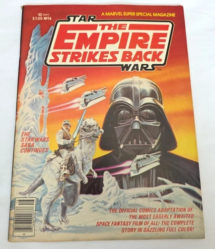 Vintage 1980Star Wars The Empire Strikes Back Marvel Super Special Magazine