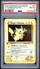 2000 Pokemon Gym Heroes - Lt. Surge's Pikachu 1st Edition 81/132 PSA 8