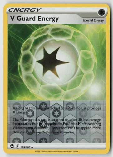 V Guard Energy 169/195 - SWSH12: Silver Tempest Reverse Holo - PTCG