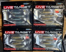 (4 Packs) Livetarget 3  Slow Roll Shiner Soft...