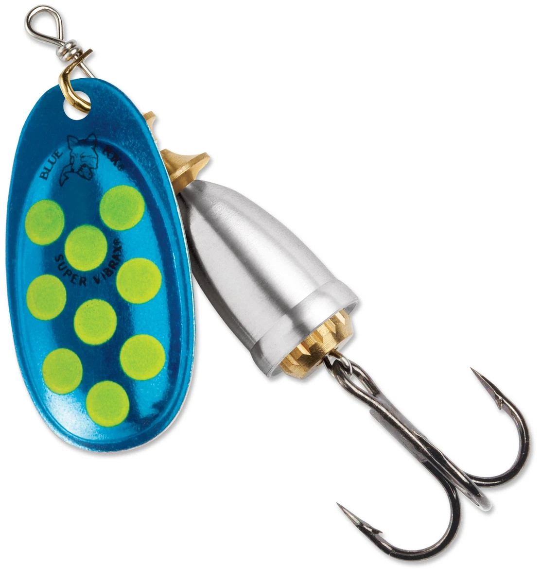 Cuiller Tournante Blue Fox Vibrax Shallow VSS1SH - 1/8 Oz - Leurre Pêche Shiner