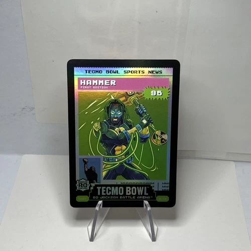 Bo Jackson Battle Arena Tecmo Bowl Hammer Glow Tecmo News N262 SSP Hampton