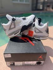 Jordan Air Jordan 4 Retro OG White Cement 2016 840606-192 White/Black Sneaker